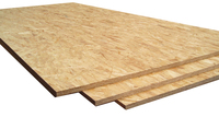 Panneaux de particules orientées (OSB3 OSB4) à forte force de maintien des clous, 910*1820, 9mm, 12mm, 18mm, vente en gros directe usine LINYI