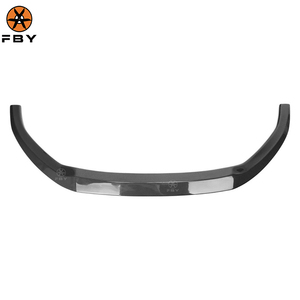 Aileron de lèvre de diffuseur de <span class=keywords><strong>s</strong></span>éparateur de lèvre de pare-chocs avant en Fiber de carbone véritable de haute qualité pour <span class=keywords><strong>Audi</strong></span> <span class=keywords><strong>A3</strong></span> S3 Sline 2017-2019 lèvre de pare-chocs avant - Product Image 2