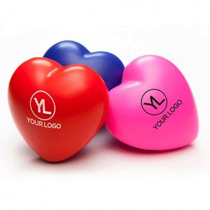 Pelota Antiestrés de Espuma de PU con Forma de Corazón y Logotipo Personalizado, Juguete Suave para Apretar, Ideal para Regalos de Agradecimiento - Product Image 4