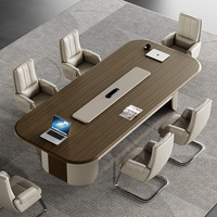 Bureau de conférence ergonomique convertible moderne et durable - Mobilier de bureau pour usage commercial