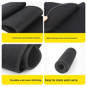 Ceinture de soutien lombaire sportive en néoprène pour fitness, haltérophilie, basketball, protection thermique pour hommes et femmes - Product Image 5