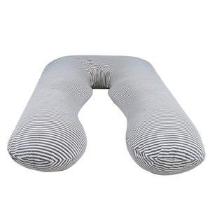 Femmes enceintes et allaitantes <span class=keywords><strong>coussin</strong></span> de soutien de maternité <span class=keywords><strong>en</strong></span> forme de <span class=keywords><strong>U</strong></span> taie d'oreiller de <span class=keywords><strong>grossesse</strong></span> confortable pour tout le corps - Product Image 2