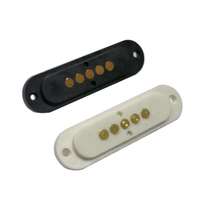 Composants de connectivité pour montre intelligente, câble de charge magnétique à broches pogo 5 broches avec connecteur étanche 1A 12V