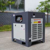 Compresseur d'air à vis 7,5KW-355KW, simple ou double étage de compression, type industriel à économie d'énergie