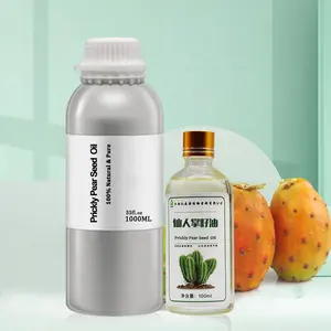 Olio di semi di fico d'india naturale puro olio di semi di Cactus olio di fico barbarico