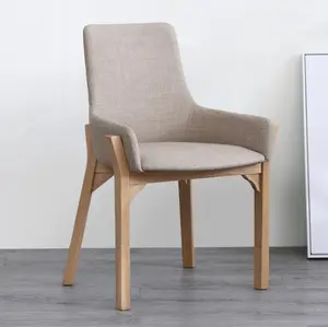 Solid wood dining chairs personalized coffee chairs modern and simple Nordic home desks and chairs