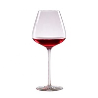 Logo personnalisé Verre à gobelet Mini verre en cristal de luxe Coupe à vin durable à longue tige Verre à vin rouge
