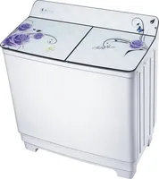 Lave-linge semi-automatique à double cuve en acier inoxydable, 15 kg, chargement par le haut, vente chaude