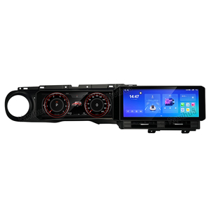 วิทยุติดรถยนต์ Navihua Jeep Wrangler JL ปี 2019-2023 จอคู่ GPS พร้อมจอ LCD สำหรับแผงหน้าปัด เครื่องเล่นมัลติมีเดีย DVD ระบบ Android Auto อัพเกรดสเตอริโอ - Product Image 1