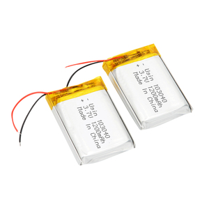 하이 퀄리티 <span class=keywords><strong>3.7V</strong></span> 1200mAh 충전식 <span class=keywords><strong>Lipo</strong></span> 배터리 103040 파우치 리튬 이온 1200mAh 리튬 폴리머 파우치 - Product Image 3