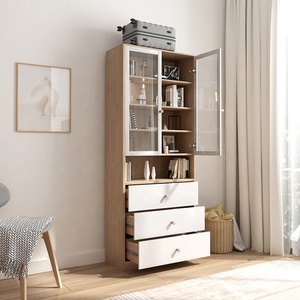 <span class=keywords><strong>Cube</strong></span> Ký Túc Xá Trường Mẫu Giáo Thư Viện Modular Organizer Divider Rắn Gỗ Trắng Lớn Tường Hiện Đại Kệ Sách Gỗ Với Thủy Tinh - Product Image 4