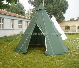 Durchmesser 3m 4m 5m Baumwolle Leinwand Luxus Erwachsene Familie Indische Tipi Tipi Camping Zelt für Verkauf