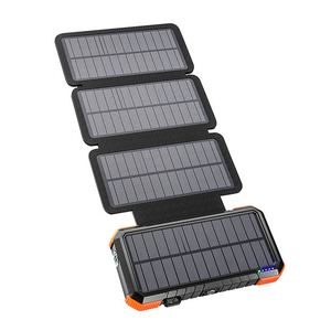 Batterie externe multifonctionnelle universelle <span class=keywords><strong>pour</strong></span> le camping en plein air, étanche, grande capacité 20000 mAh, recharge <span class=keywords><strong>solaire</strong></span> - Product Image 1