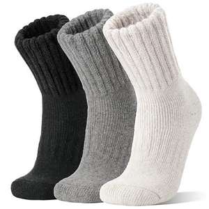 2026 moda yün çizme çorap kış sıcak termal kalın ekip doğal kadınlar için alpaka yünü çorap - Product Image 3