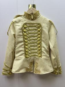 Балетное платье Paquita, мужское платье с принтом щелкунчика, индивидуальное платье для соревнований, украшенное белым золотом - Product Image 2