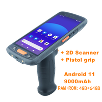 Terminal de mano Android para gestión logística de inventario Código de barras 2D y código QR Producto de stock de PDA móvil