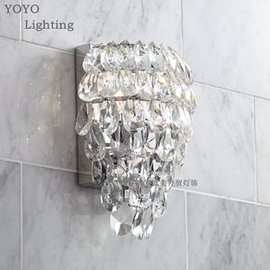 Lampe murale en cristal en forme de goutte d'eau <span class=keywords><strong>Yoyo</strong></span> Dream Master pour l'exportation, salon simple et moderne, chambre à coucher, chevet, salle de bain - Product Image 1