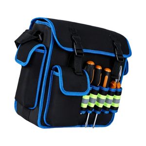 Bolsa de Herramientas Eléctrica Multifuncional con Múltiples Bolsillos, Bolsa de Almacenamiento de Herramientas Ajustable para Trabajos de Mantenimiento - Product Image 2