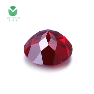 Bán Sỉ Đá Quý Phòng Thí Nghiệm Lỏng Hình Tròn Đá Quý Hồng Ngọc Trồng Trong Phòng Thí Nghiệm 1-5 Carat Đá Quý Lỏng Màu Đỏ Giá Bán - Product Image 4