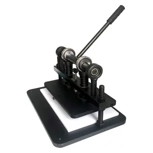 Machine manuelle de presse de coupeur de matrice en cuir d'outil à main de grande taille pour le papier de bricolage PU EVA