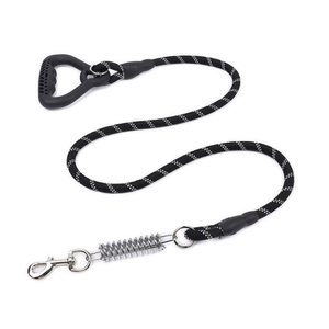 Grosir tugas berat warna-warni dikepang Slip tali anjing dapat ditarik kualitas tinggi desain baru kerah hewan peliharaan - Product Image 3