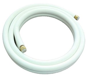 Juego de Tubos de Cobre Preaislados de 1/4\" y 3/8\" para Aire Acondicionado <span class=keywords><strong>Split</strong></span>, Tubería de Refrigeración R410A de 25 pies - Product Image 3