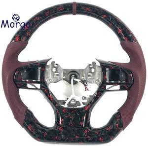 Volante Deportivo de Cuero y Fibra de Carbono para <span class=keywords><strong>Lexus</strong></span>, Accesorios Interiores con Personalización Disponible para IS/NX/GS/LS/ES/GX/<span class=keywords><strong>LC</strong></span>/UX/<span class=keywords><strong>LF</strong></span> - Product Image 1