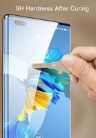 METBO AF RF Hydrogel Tpu UV durci protecteur d'écran anti-rayures incurvé pour écran incurvé Film de protection pour téléphone portable