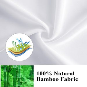 <span class=keywords><strong>Federe</strong></span> di bambù Standard impermeabili con cerniera nascosta 100% <span class=keywords><strong>federe</strong></span> morbide in fibra di bambù - Product Image 3
