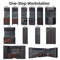 Armoire à outils d'atelier Rockshell Armoire d'établi de rangement modulaire pour garage Gabinete De Herramientas avec organisation de garage