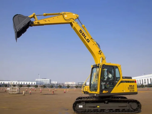 Venta caliente SDLG E6150F Medium 15T Excavadora sobre orugas Excavadora hidráulica asequible Excavadora de construcción china duradera - Product Image 3