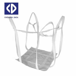 1000kgs 1500kgs 2000kgs PP織りラミネートシーカーゴフラットシートリフティングクローバーリーフスリングバッグ - Product Image 6