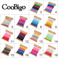Rubans ondulés en dentelle de 5mm Rac Zig Zag, tissu en Polyester, pour emballage de cadeau, décoration de vêtements de fête de mariage, fournitures artisanales