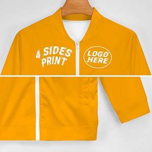 Chaqueta Bomber Personalizada con Diseño en 4 Lados, Chaqueta Deportiva Unisex, Ropa Urbana, Chaqueta Varsity con Gráficos DIY, Tallas Grandes - Product Image 2