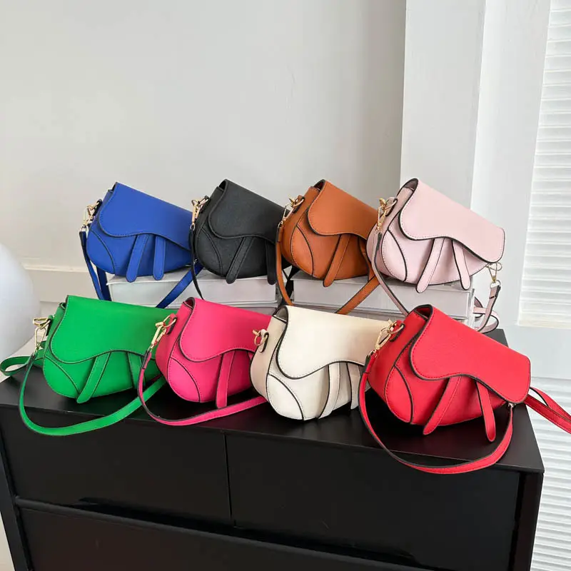 Fashion Pu Leather Purses Saddle Bags Women Shoulder Handbags Ladies Mini Handbags For Women Hand Bags