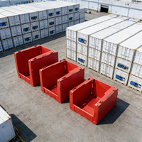 Boîte de rangement pliable et empilable en PP |   Service de découpe sur mesure |   Pour l'entreposage et la préparation des commandes dans les entrepôts de vêtements