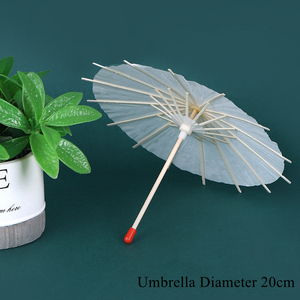 Tự làm nóng bán Retro Trung Quốc phong cách giấy dầu tre xử lý đám cưới bằng gỗ ô tùy chỉnh TAG - Product Image 2