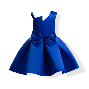 Importation de produits chinois : Nouveaux modèles de robes d'été pour bébés filles, robes de soirée d'anniversaire dos nu - Product Image 4