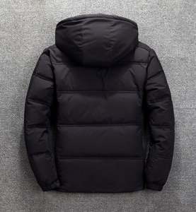 Doudoune Courte Homme Épaisse Nouvelle Tendance Jeune et Stylée Coupe Ample en Duvet de Canard Blanc avec Capuche – Manteau d'Hiver pour Homme - Product Image 2