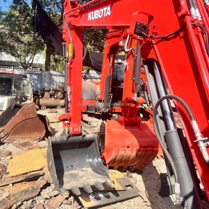 Excavatrice d'occasion U55-4 d'origine japonaise avec moteur Cummins, hydraulique Kawasaki, roulement central, godet de 5,5 tonnes, prête à l'emploi - Product Image 3
