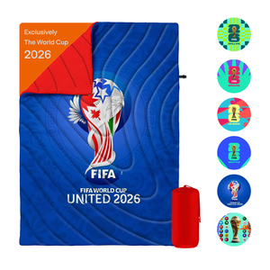 Chăn bông may chần tùy chỉnh bán buôn cho World Cup 2026, thiết kế mới, mềm mại, ấm áp, chống thấm nước, bán chạy ngoài trời - Product Image 2