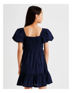 Vestido de Algodón Cómodo para Niñas, Atuendo de Verano con Tela Ligera, Estilo Bonito y Diseño Transpirable, Ideal para Climas Cálidos - Product Image 5