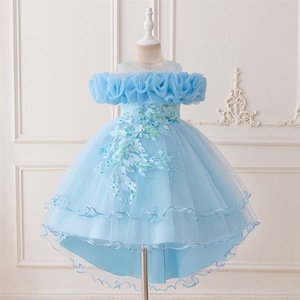 Robe de Soirée de Luxe en Chiffon et Dentelle pour Filles, Idéale pour Carnaval, Fêtes, Anniversaires, Spectacles et Cérémonies - Product Image 6