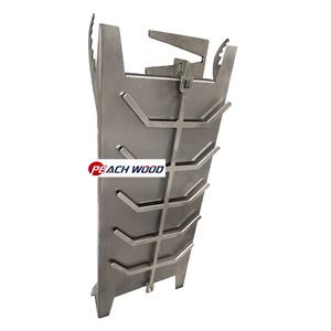 Flame <span class=keywords><strong>Salmon</strong></span> BBQ Skewer YGF02 Herramientas de metal duraderas - Product Image 1