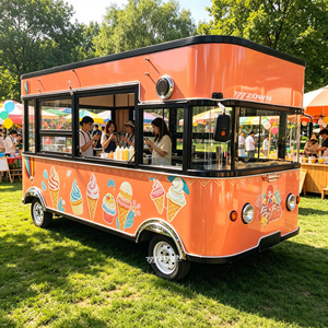 Innovative Electric Food Cart Designed High Quality Mobile Food Trailer Customized Concession Truck for Outdoor <b>BBQ</b> Fast Food - Product Image 1
