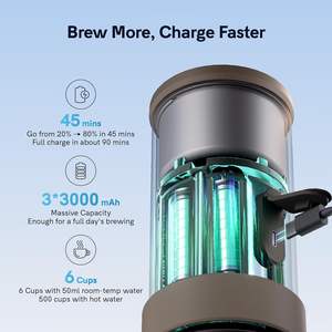 <span class=keywords><strong>เครื่อง</strong></span><span class=keywords><strong>ชง</strong></span><span class=keywords><strong>กาแฟ</strong></span>เอสเพรสโซแบบพกพาคุณภาพสูง สำหรับทำเอสเพรสโซ คาปูชิโน ลาเต้ และเครื่องดื่มที่ใช้นมได้ ทุกเมื่อ ทุกที่ ทั้งที่บ้านหรือที่ทำงาน - Product Image 6