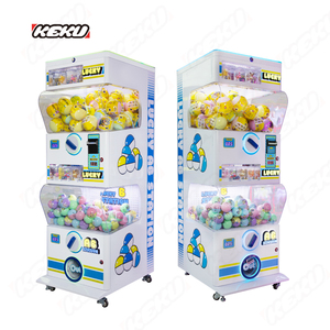 เครื่องจำหน่ายแคปซูลกาชาปองโลหะ KEKU พร้อมฟังก์ชัน SDK สำหรับผู้เล่น 2 คน ความจุ 150-200 ชิ้น ใช้ไฟ 110V/220V เครื่องขายของเล่นแคปซูลญี่ปุ่น - Product Image 6