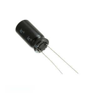 Condensador Original CAP ALUM 2200UF 20% 10V RADIAL 228CKS010M de Orificio Pasante 2200 uF - Product Image 1