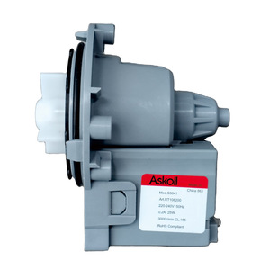 Pompe de vidange pour lave-linge Askoll 220V 50Hz 25W RT108200 Modèle S3041 - Product Image 1
