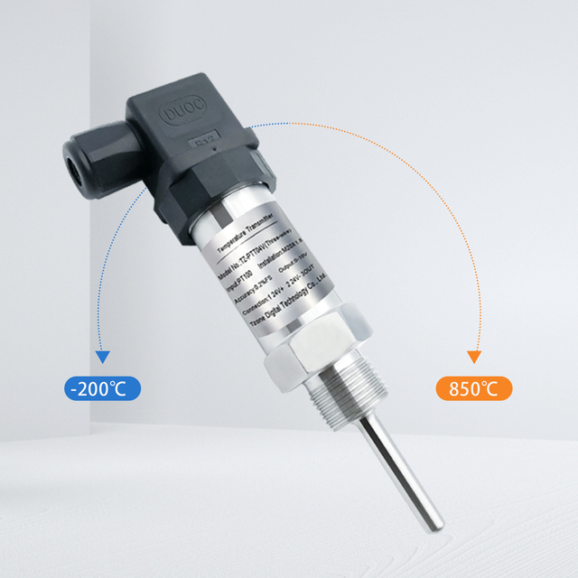 PT100 RTD Industrial Customization Temperature Transmitter RS485 Thermocouple Probe Transducer